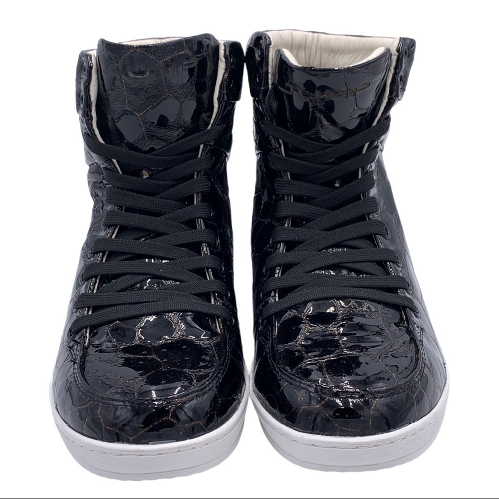 JUMP High Top Leather Lace Up Leather Sneakers Size 9 NEW - Picture 3 of 7